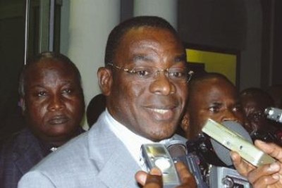 Pascal Affi N'Guessan, président du FPI