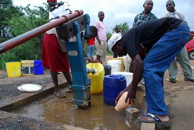 Urban Zimbabweans are struggling with water shortages.