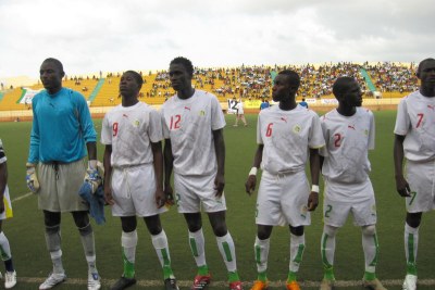 (Photo d'Archives)Entrée des joueurs sénégalais sur le terrain