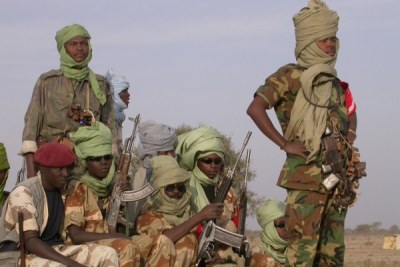 Sudanese Liberation Army rebels (file photo).