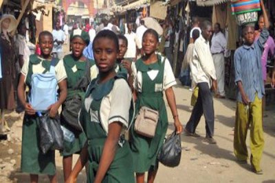 Nigerian school girls (file photo).
