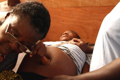 An estimated 41 percent of Ugandan women who would like to stop having children have no access to family planning services