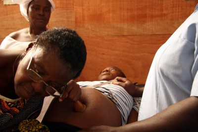 Giving birth in Uganda...
