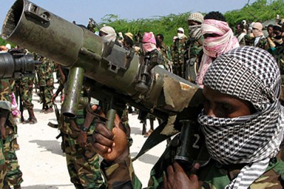 Members of Somalias hardline Islamist rebel group al Shabaab (file photo).