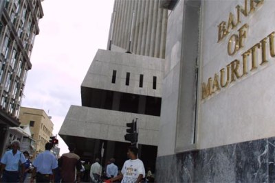 Bank of Mauritius.