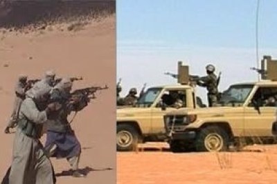 Affrontement entre larmée mauritanienne et des éléments terroristes d'AQMI