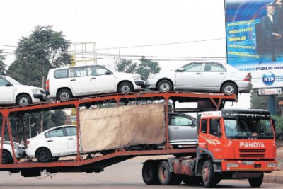 Delivering imports (file photo).