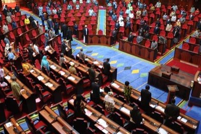 Tanzanian parliament (file photo): Opposition has allegedly accused the government of hijacking the constitution process.
