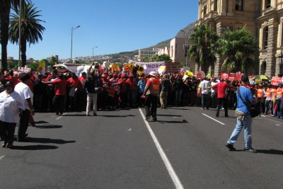 Cosatu March in Cape Town
