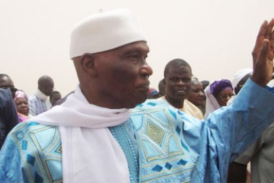 Me Abdoulaye Wade, ancien président de la république du sénégal