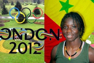 Hortense Diédhiou porte drapeau du Sénégal aux JO de Londres