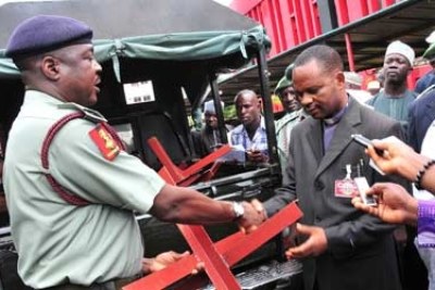 Army presents anti-bombing devices to Churches, Mosques
