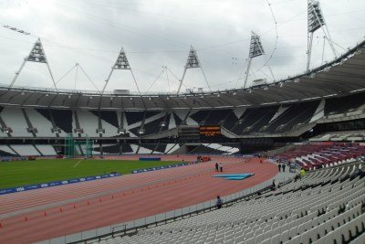 Olympic Stadium.