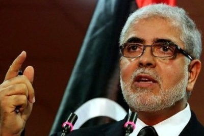 Moustapha Abouchagour,le PM libyen démis de ses fonctions.