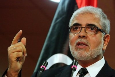 Libya's new elected Prime Minister Mustafa Abu Shagur, seen on September 27, is expected to name a government, an uphill task of balancing regional and political interests while also tackling multiple security issues.