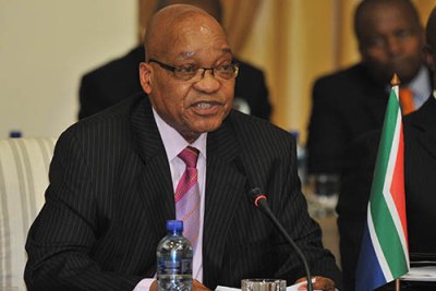Le président sud-africain, Jacob Zuma.