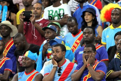 Des supporters de la RDC lors de la CAN 2013 en Afrique du Sud