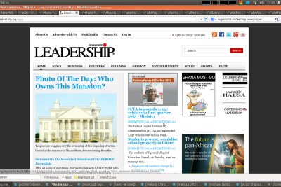 Leadership newspaper