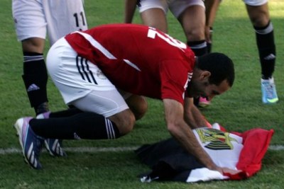 Mohamed Salah scored a hat-trick as Egypt beat Zimbabwe 4-2.