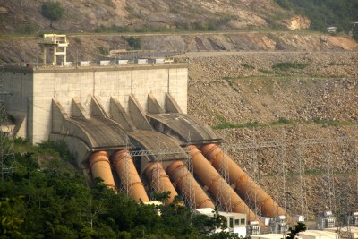 Hydro power plant in Ghana.