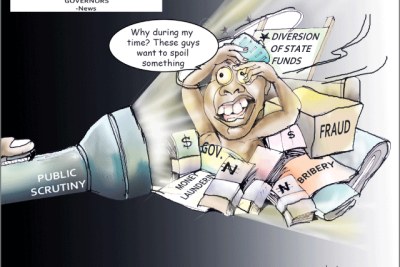 Nigeria corruption hearings (file photo).
