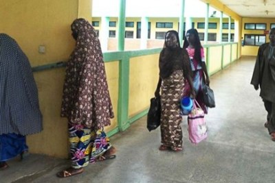 Nigeria hospital strike (file photo).
