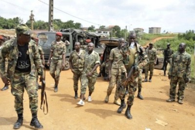 Des militaires ivoiriens