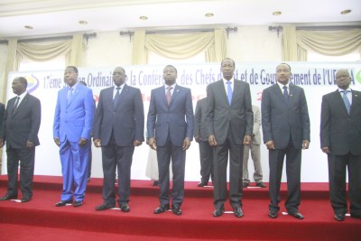 17 session des chefs d'Etat et de gouvernement de l'UEMOA, Dakar le 24 octobre 2013