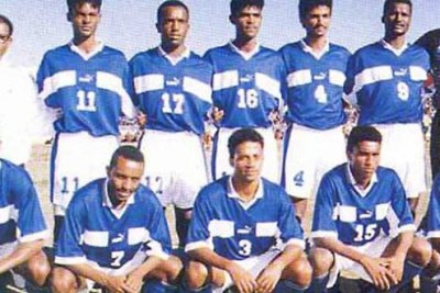 Twelve members of the Eritrean national football squad go missing in Kenya have after competing in a regional tournament (file photo).