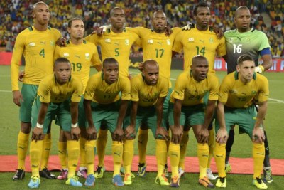 L'équipe nationale de football d'Afrique du Sud
