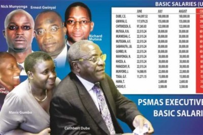 PSMAS salaries.
