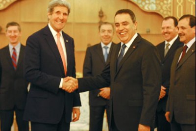 Conférence de presse du secrétaire d’Etat américain, John Kerry