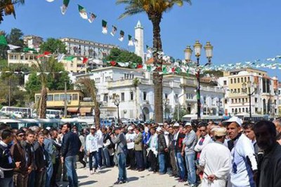 Jour d'élection en Algérie