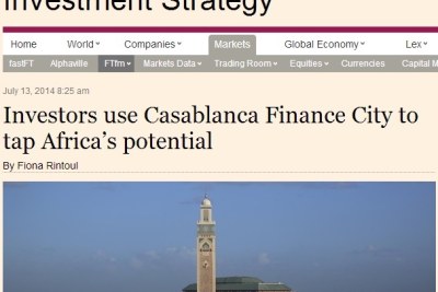 Casablanca Finance City, un hub financier pour les opérations africaines des grands groupes internationaux