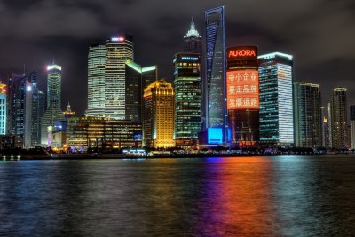 Shanghai Skyline, China.