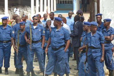 Burundi Police.