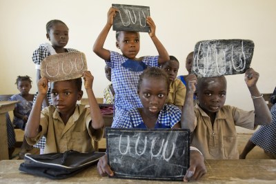 Pupils in Cote d'Ivoire: Education is one of the crucial indicators used in compiling the Human Development Index.