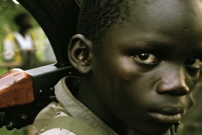 Child soldier (file photo).