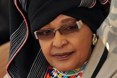 Winnie Mandela (file photo).