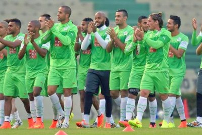 L'équipe nationale d'Algérie