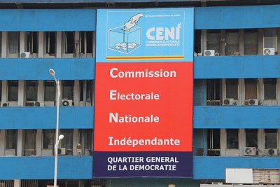 Photo d'archives - La Commission Electorale Nationale Indépendante (CENI) .