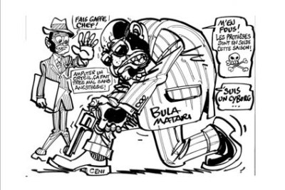 Caricature sur la loi de la répartition des sièges en RDC
