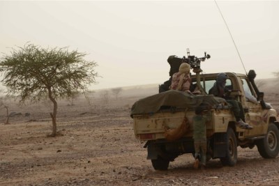 Rebels in Burkina Faso (file photo).
