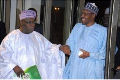 President Muhammadu Buhari and former President, Chief Olusegun ...