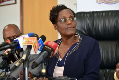 Teachers Service Commission Chairperson Lydia Nzomo (file photo).
