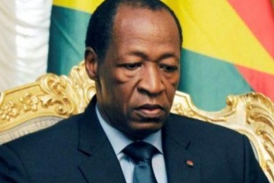 L'ex président burkinabé Blaise Compaoré