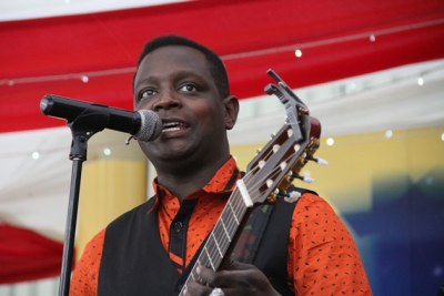 Zimbabwe Musician Sulumani Chimbetu.