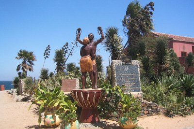 Ile de Gorée (Sénégal) - Monument en mémoire de l'esclavage