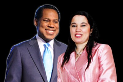 Pastor Chris and ex-wife Anita.