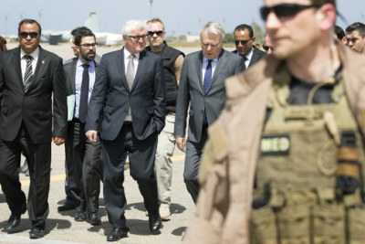 Soutien au gouvernement d'unité nationale : visite éclair de MM. Steinmeier et Ayrault en Libye
